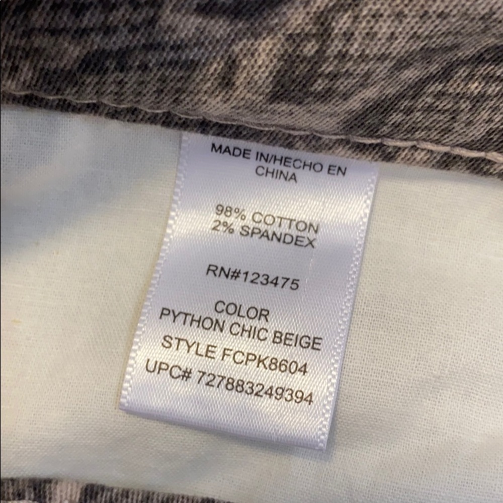 New French Connection Python Chic Skinny pants - Picture 7 of 8